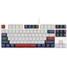Клавиатура проводная Acer OKW305 USB, проводная, белый zl.kbdcc.01w