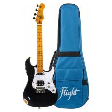Электроукулеле FLIGHT Pathfinder Tenor BK Relic DNT-68832 тенор